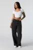 Ribbed Corset Short Sleeve Crop Top sold by Urban Planet