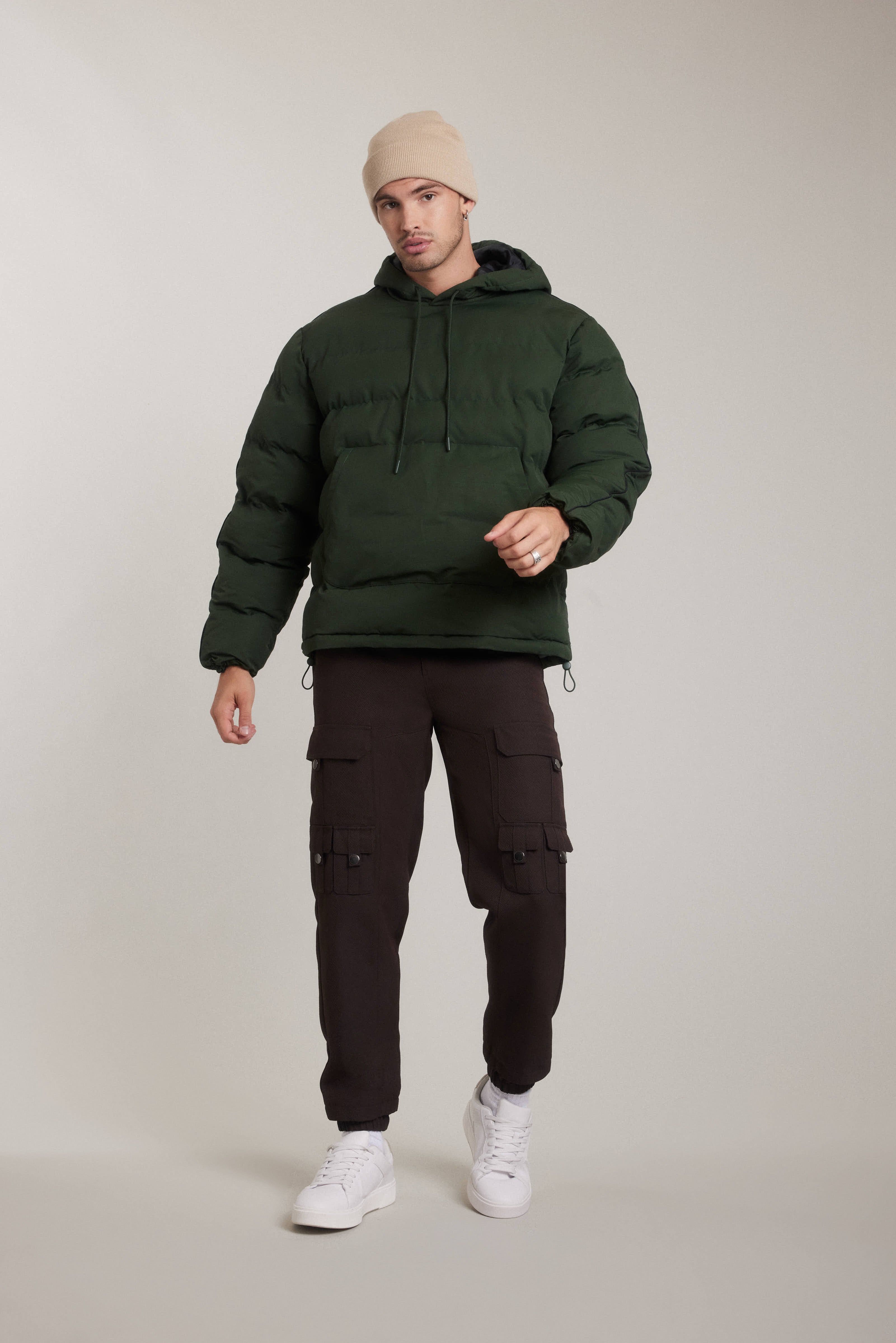 Jogger cargo mi-taille avec fermeture à glissière sold by Urban Planet