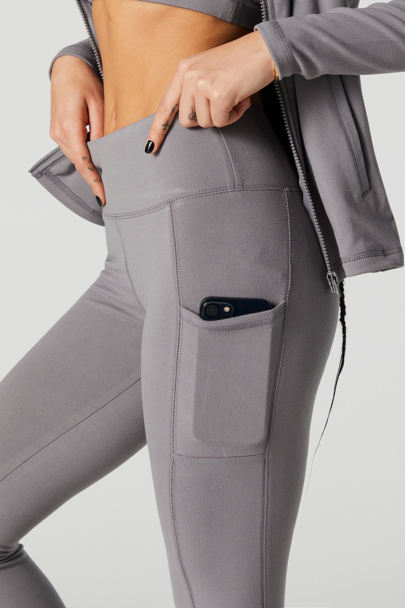 Active High Rise Legging with Pocket sold by Urban Planet product image thumbnail 5