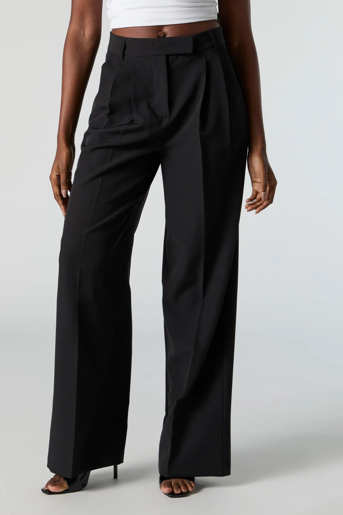 Pantalon ultralarge à taille haute sold by Urban Planet product image thumbnail 2