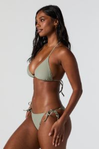 Green Triangle Bikini Top sold by Urban Planet