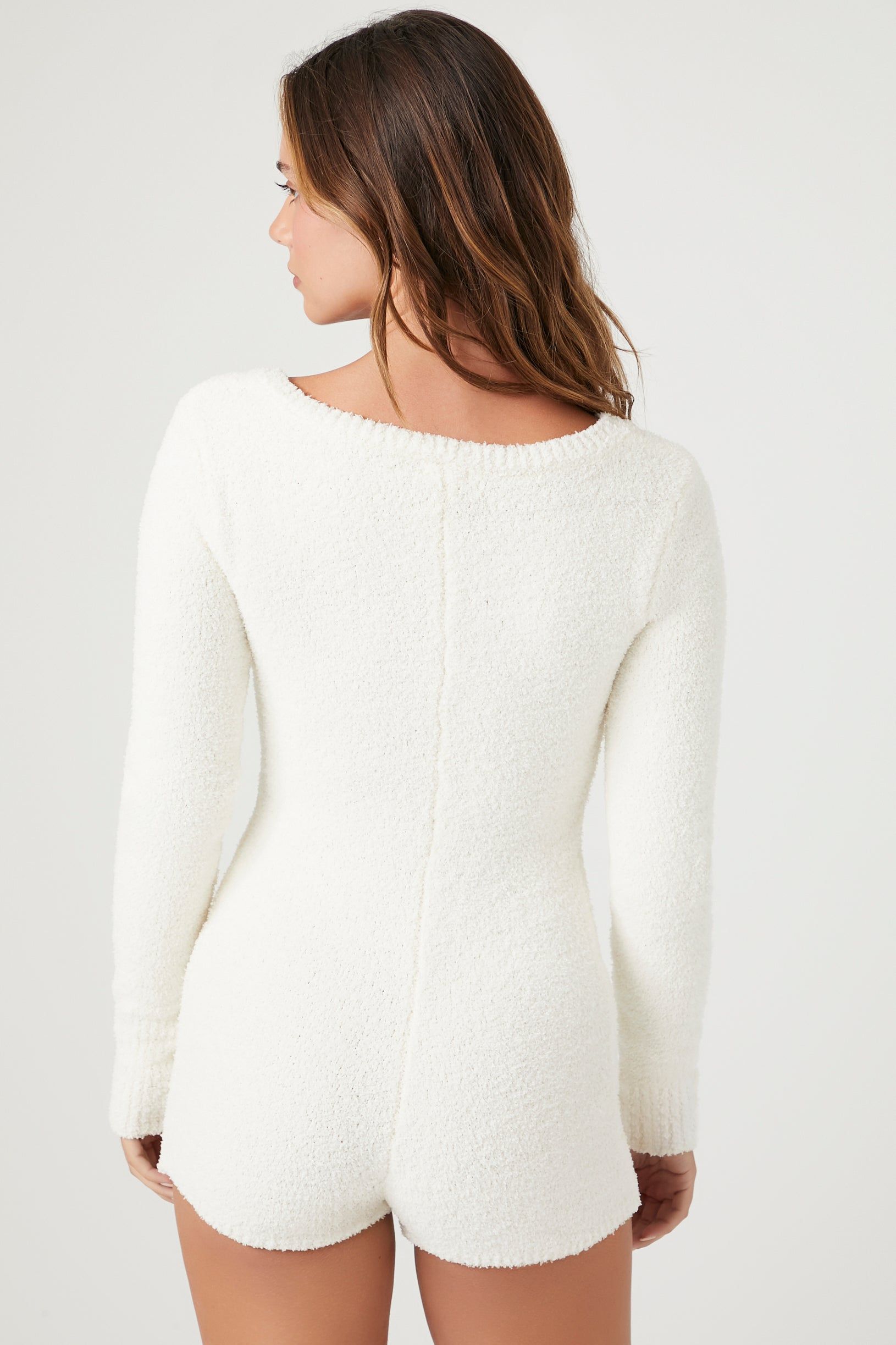 Plush Pajama Romper sold by Urban Planet product image thumbnail 2