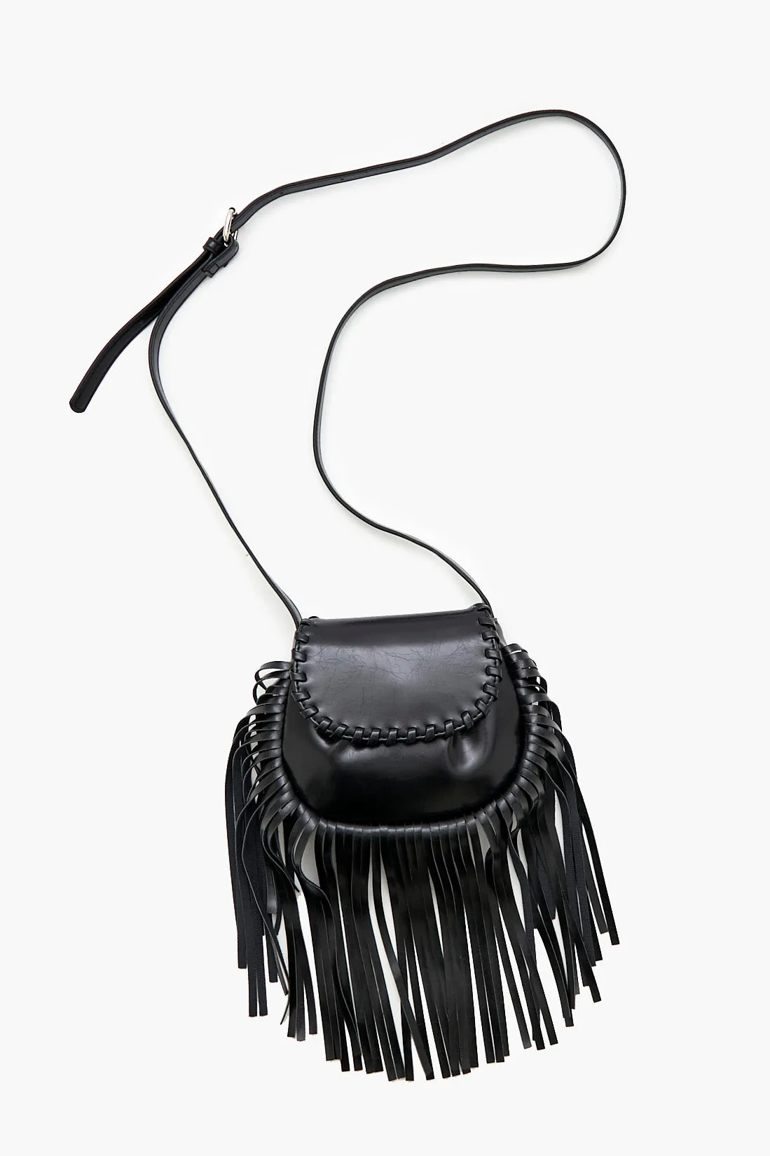Faux Leather Fringe Crossbody Bag sold by Urban Planet product image thumbnail 4