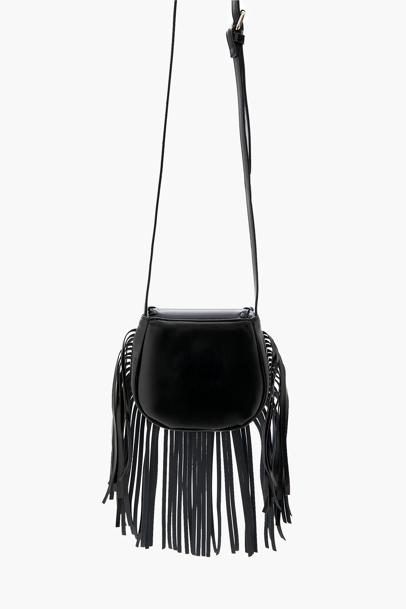 Faux Leather Fringe Crossbody Bag sold by Urban Planet product image thumbnail 3
