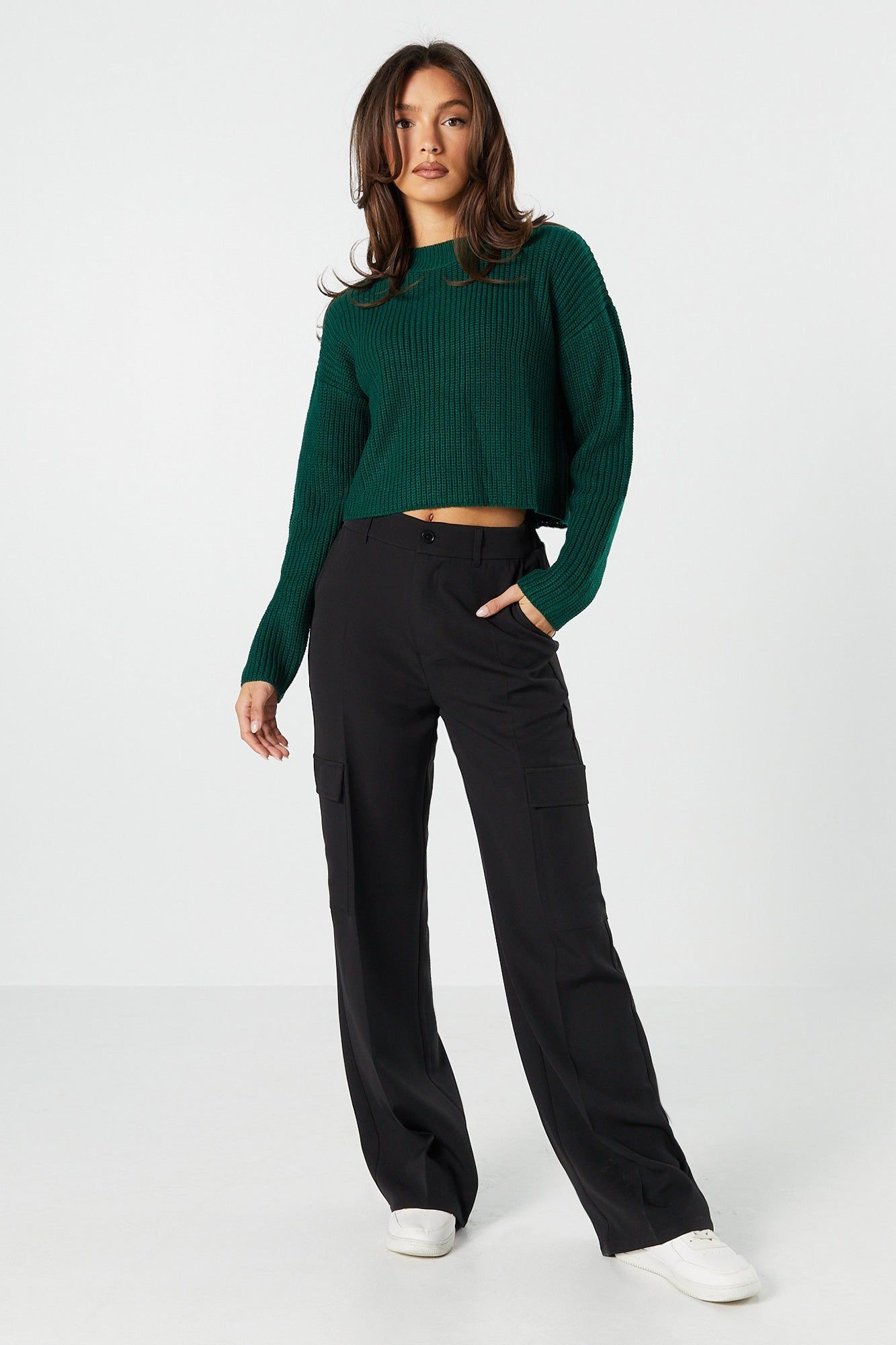 Chandail ras du cou en tricot Coloré sold by Urban Planet product image thumbnail 6