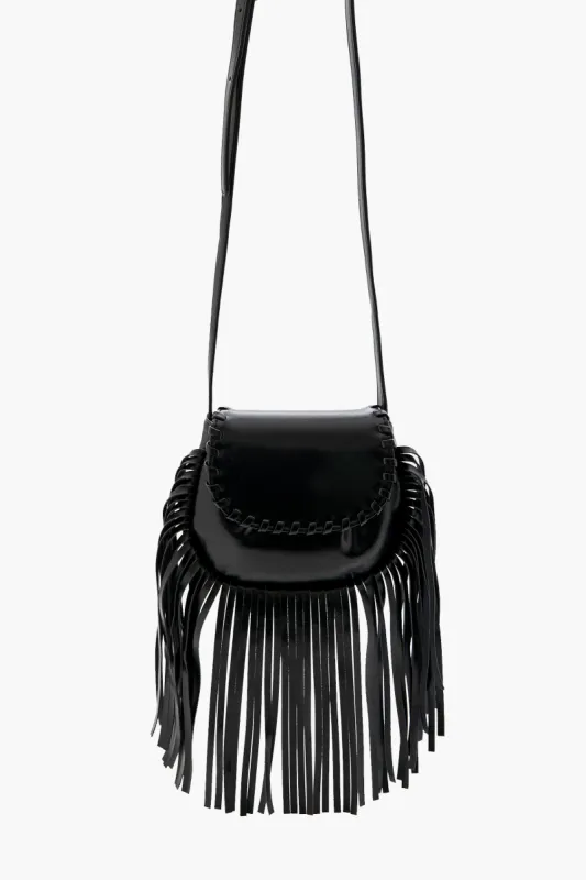 Faux Leather Fringe Crossbody Bag sold by Urban Planet