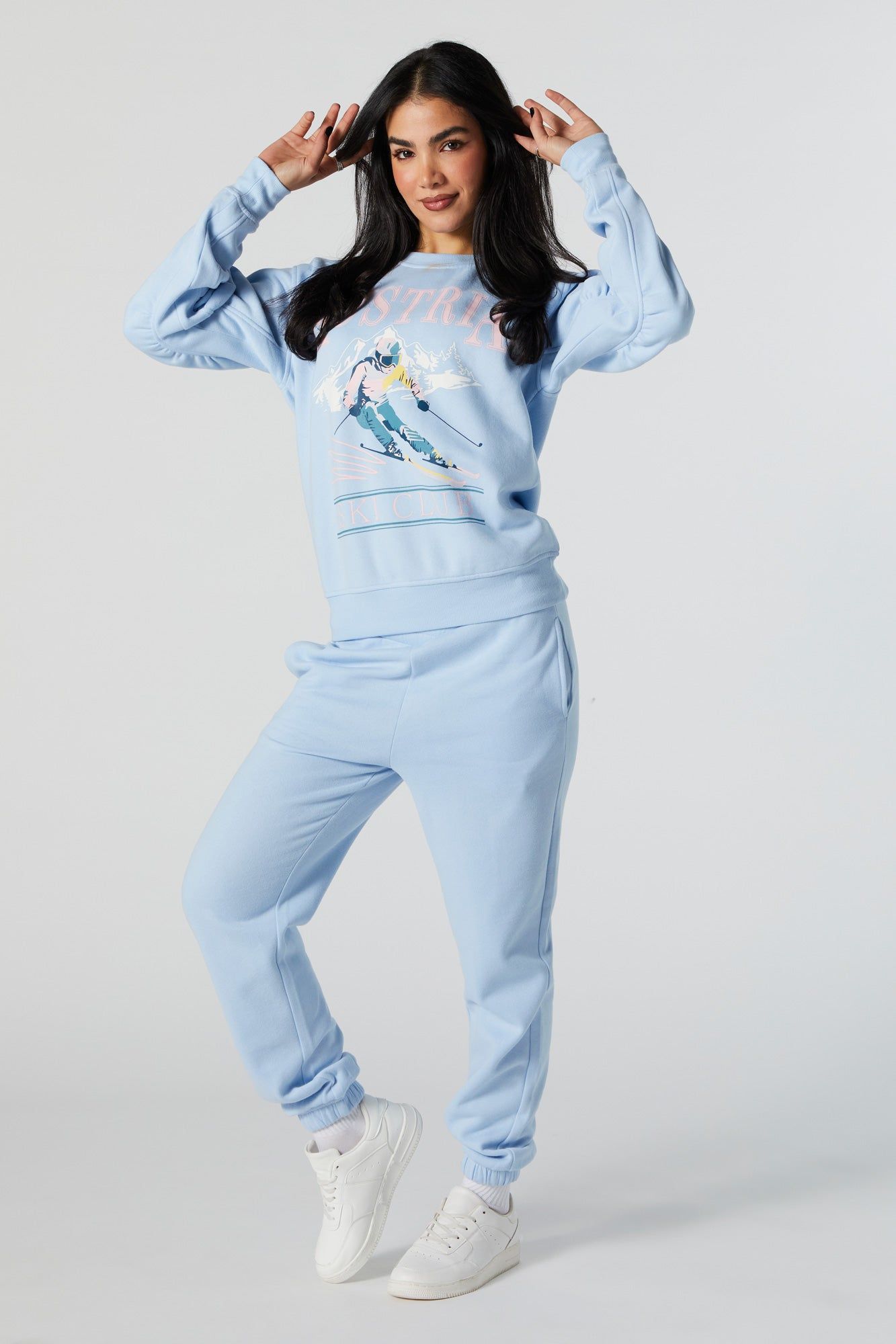 Austria Graphic Fleece Sweatshirt sold by Urban Planet product image thumbnail 3