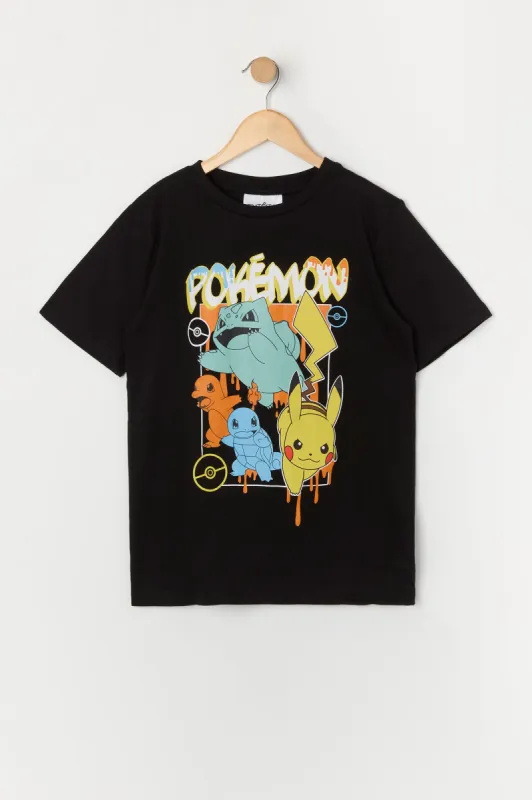 Boys Pokémon Graphic T-Shirt sold by Urban Planet