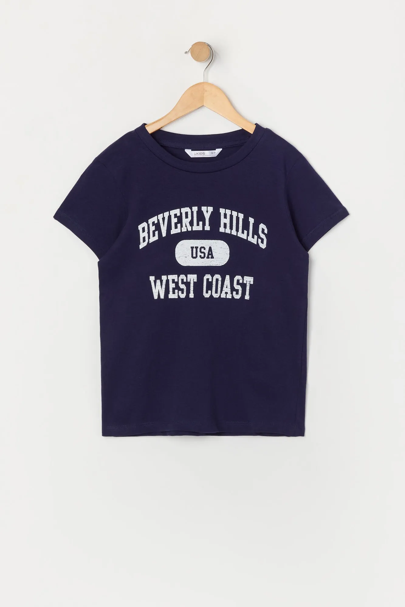 Girls Beverly Hills West Coast Graphic T-Shirt sold by Urban Planet