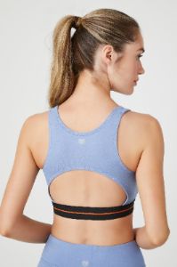 Soutien-gorge sport à découpe et garniture contrastante sold by Urban Planet