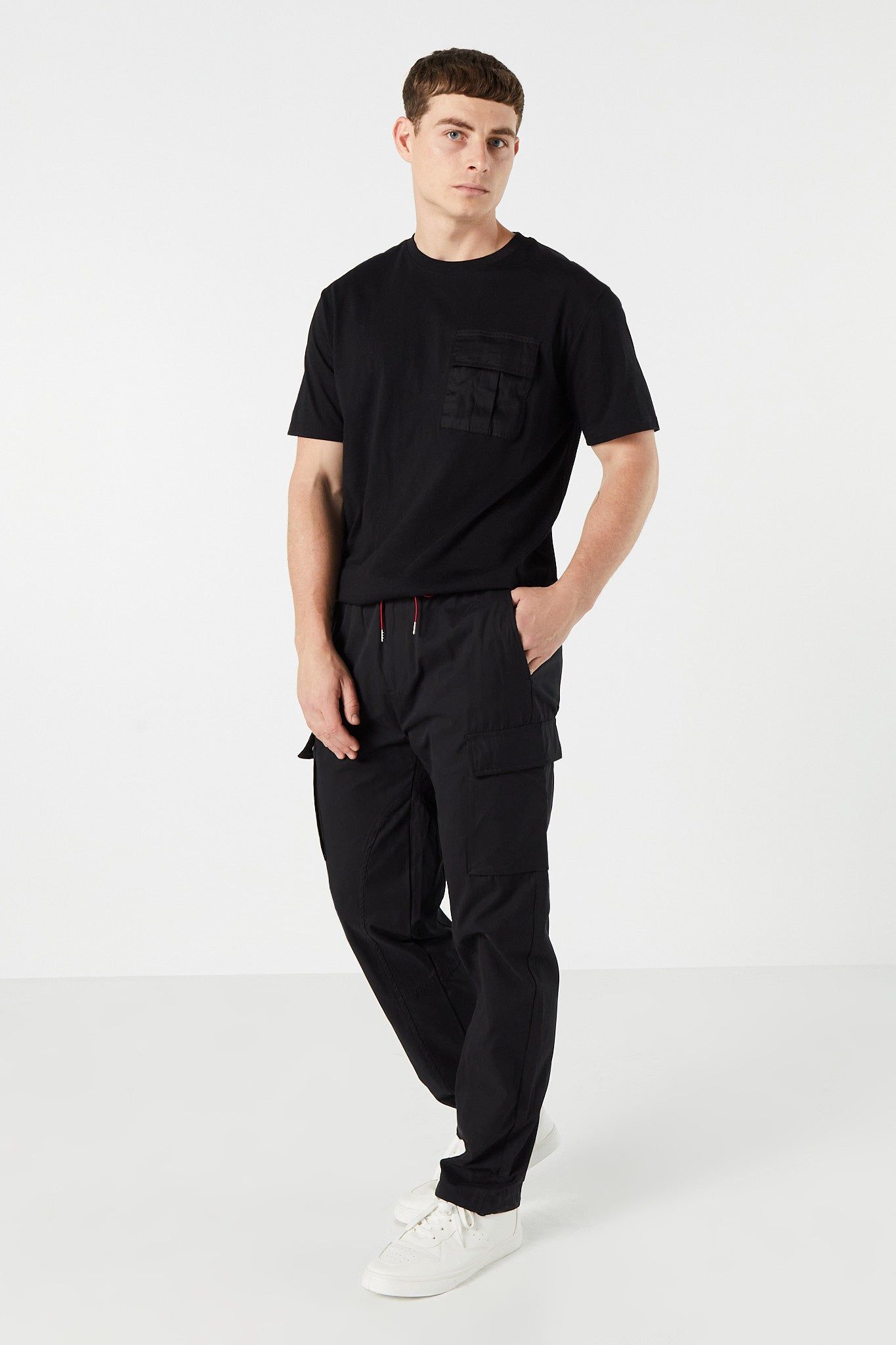 Chest Pocket Crew Neck T-Shirt sold by Urban Planet product image thumbnail 3