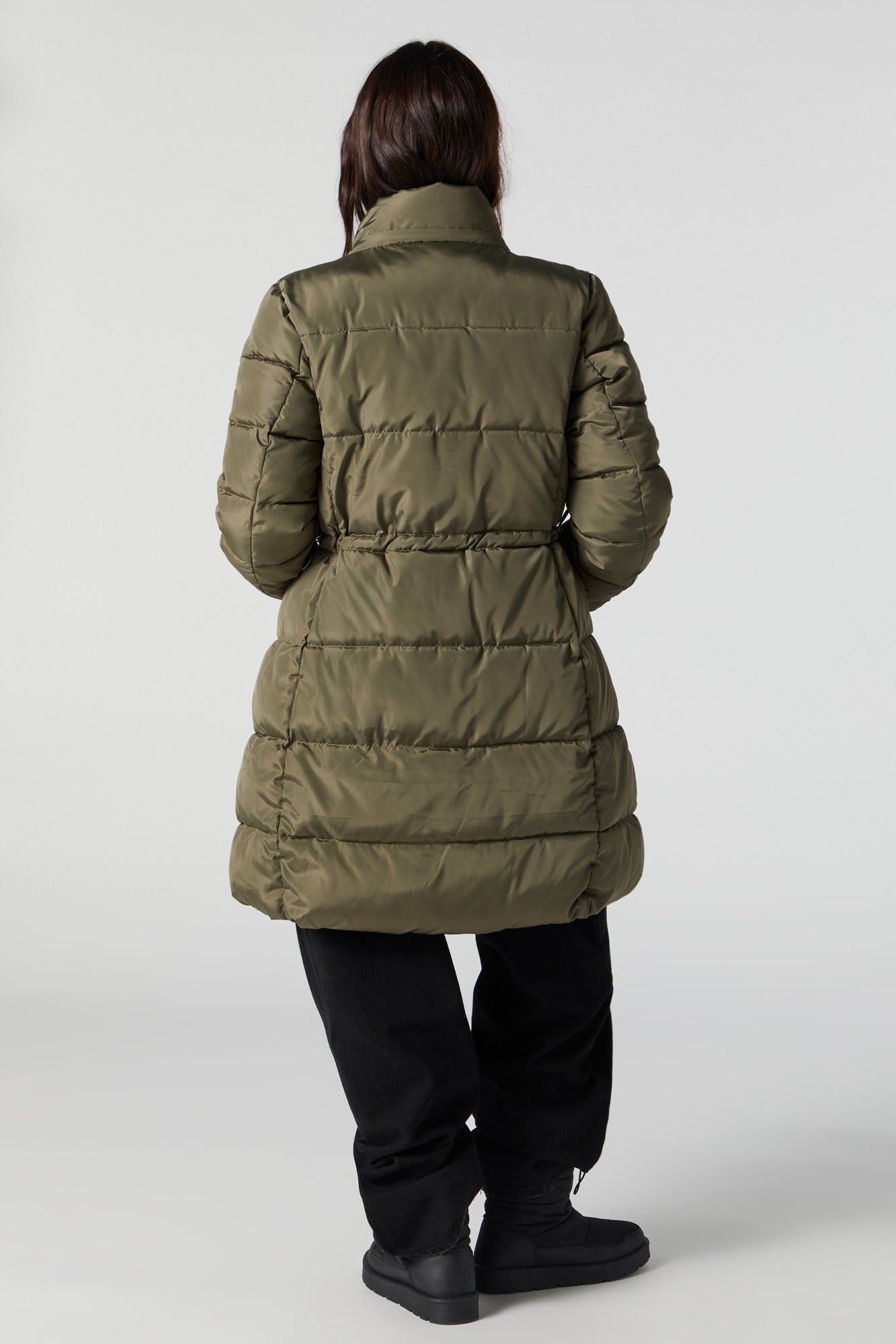 Blouson bouffant long à capuchon sold by Urban Planet product image thumbnail 2