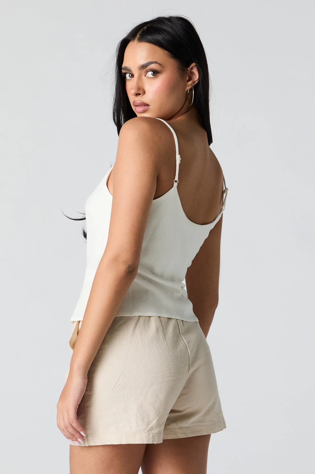 Linen Layered Cami sold by Urban Planet product image thumbnail 5