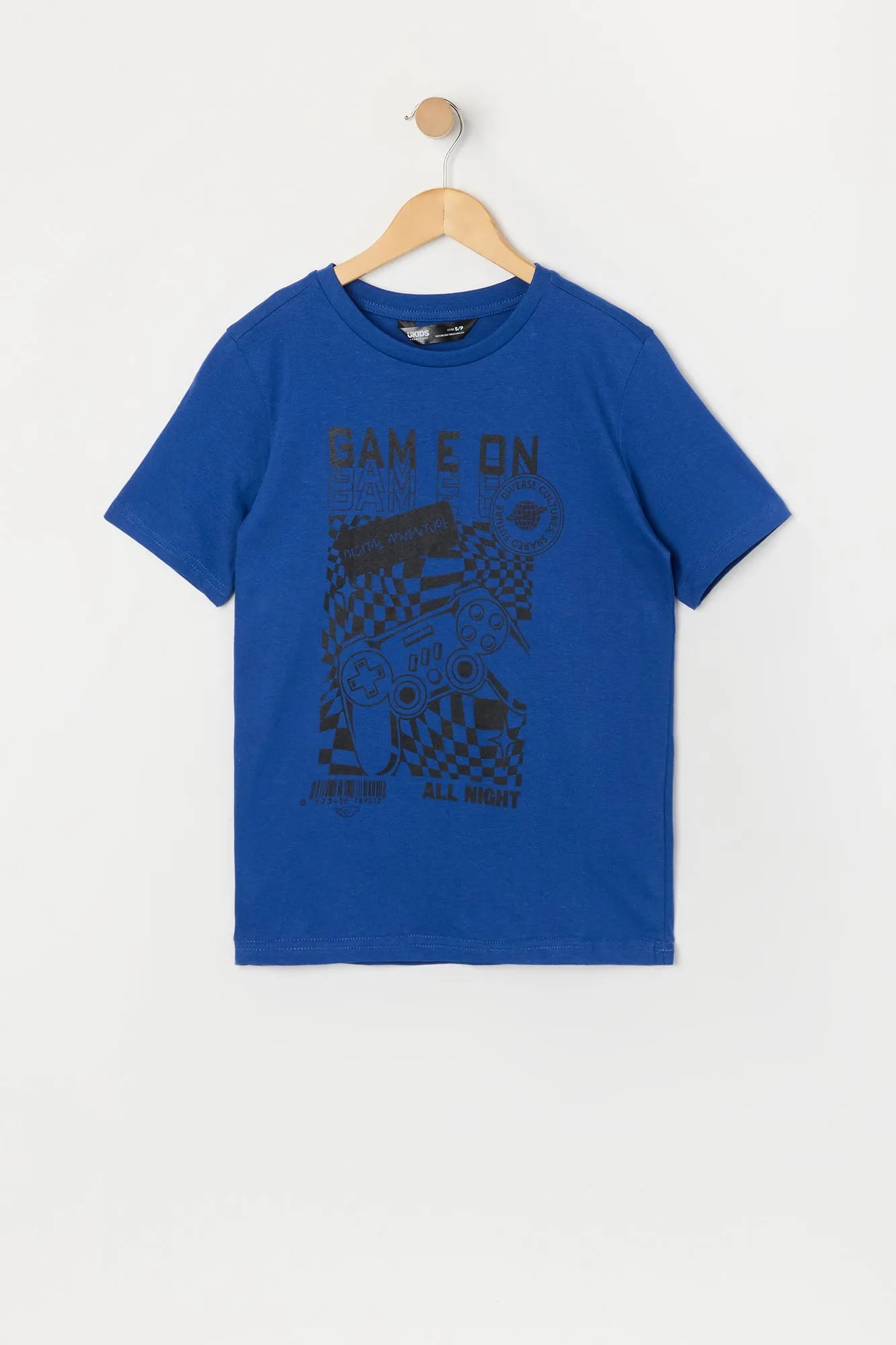 Boys Game On Graphic T-Shirt sold by Urban Planet