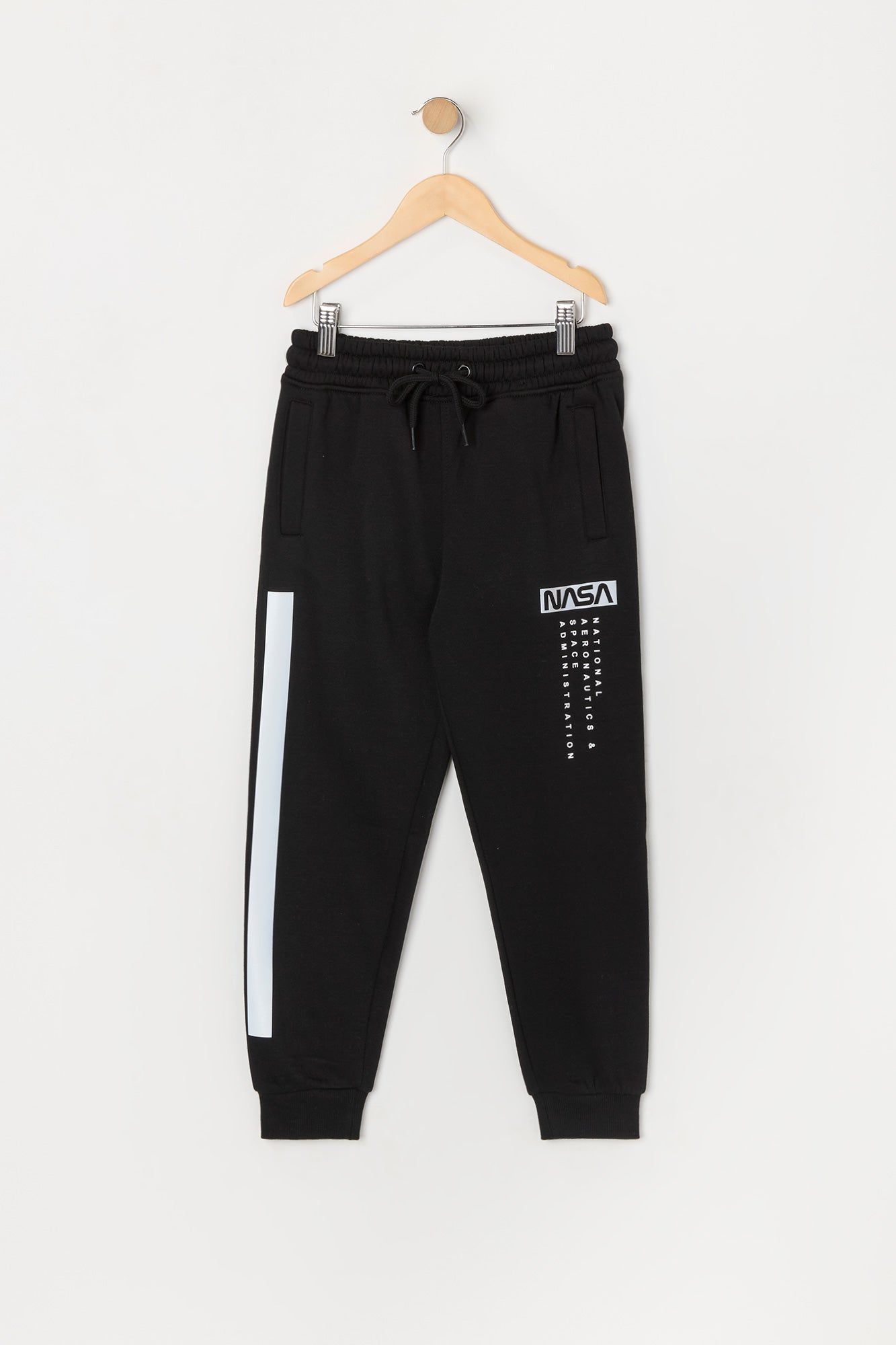 Boys NASA Graphic Fleece Jogger sold by Urban Planet