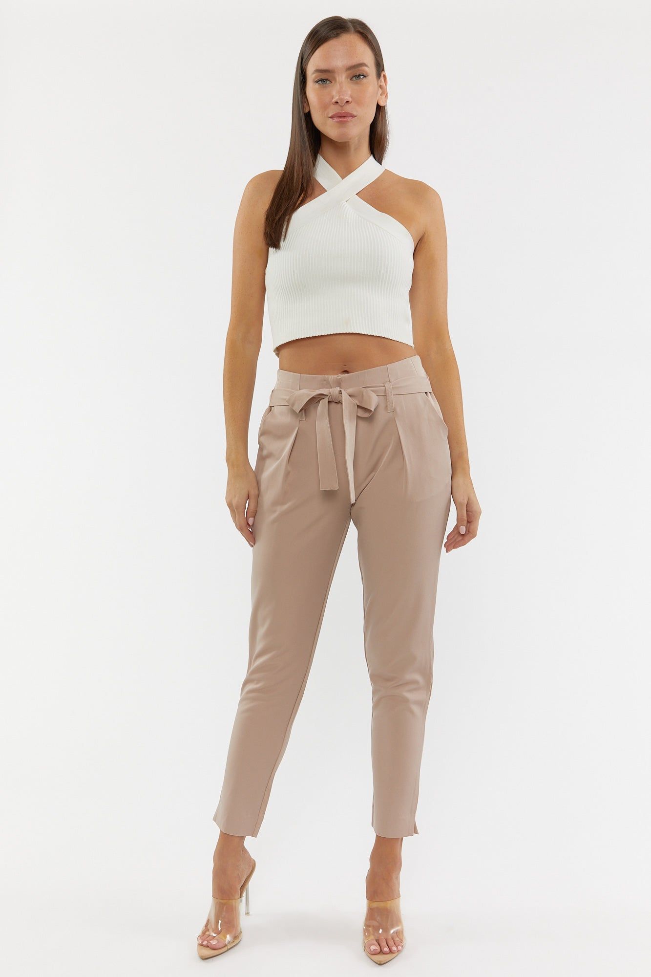 Pantalon à taille cintrée sold by Urban Planet