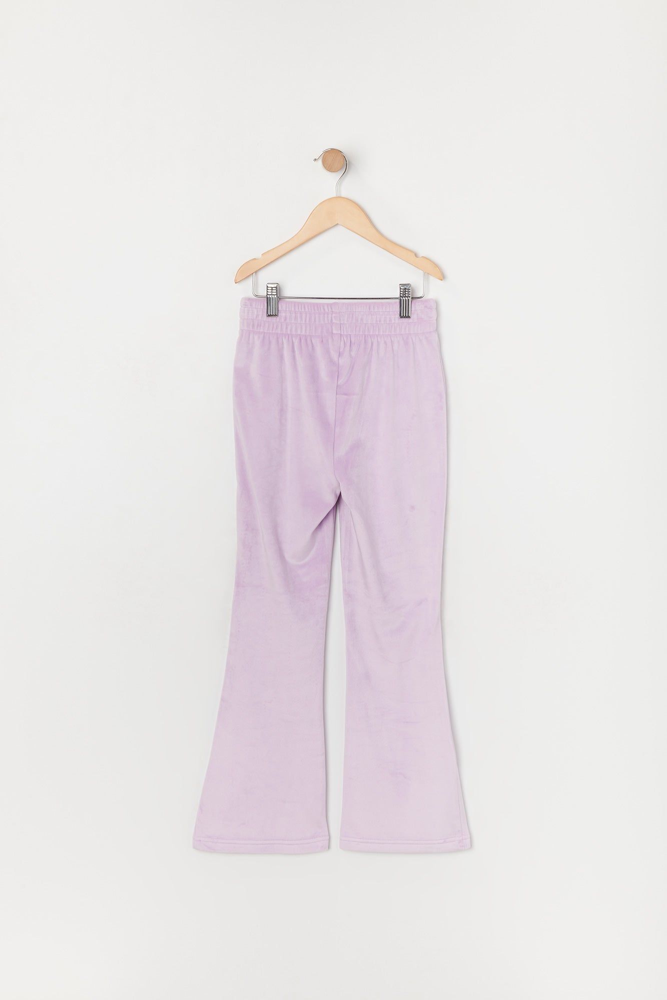 Girls Rhinestone Butterfly Velour Flare Pant sold by Urban Planet product image thumbnail 2