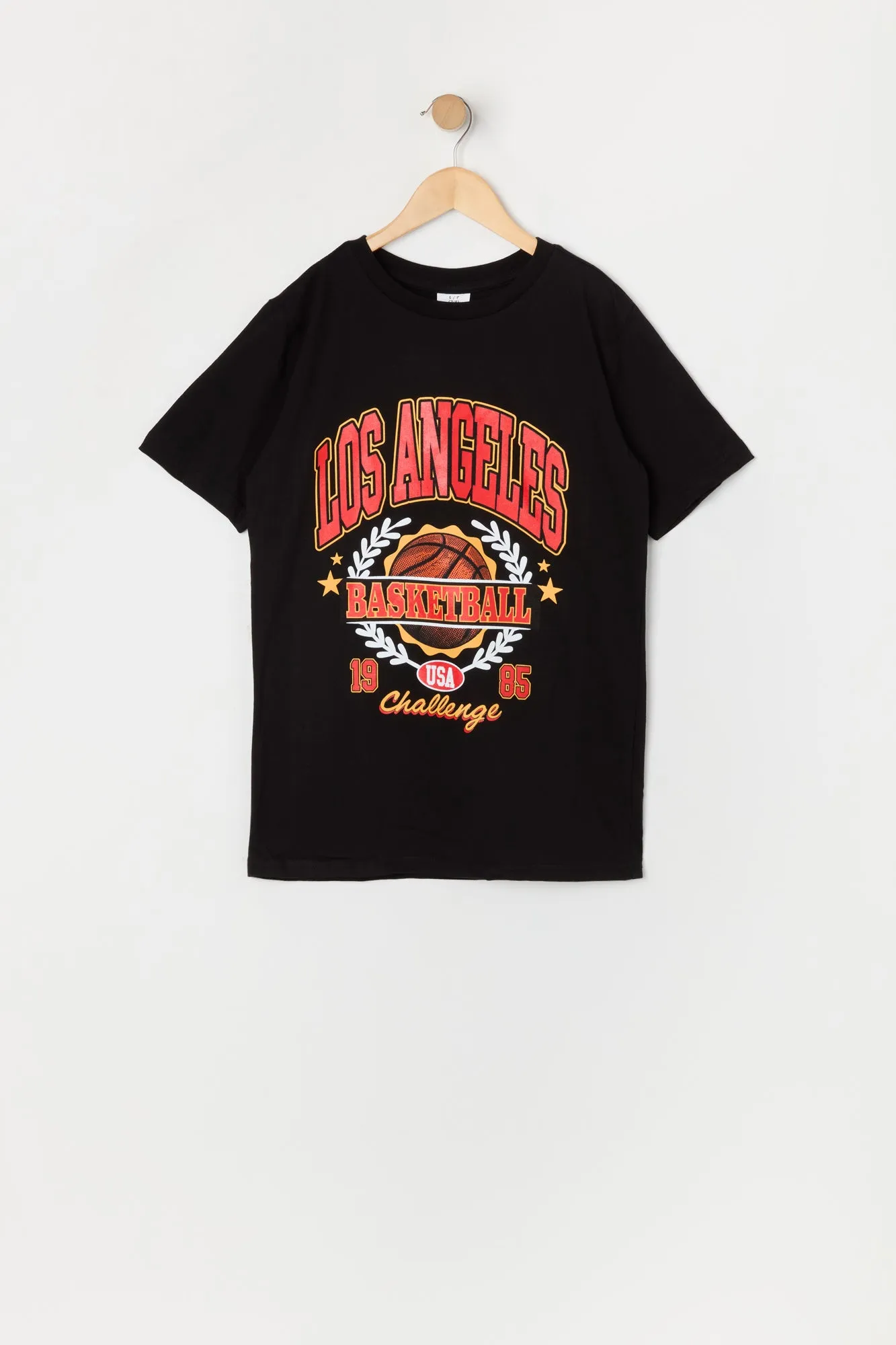 Boys LA Basketball Graphic T-Shirt sold by Urban Planet