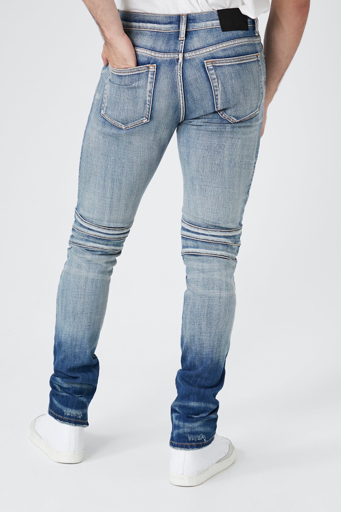 Stretch Denim Moto Skinny Jean sold by Urban Planet product image thumbnail 3