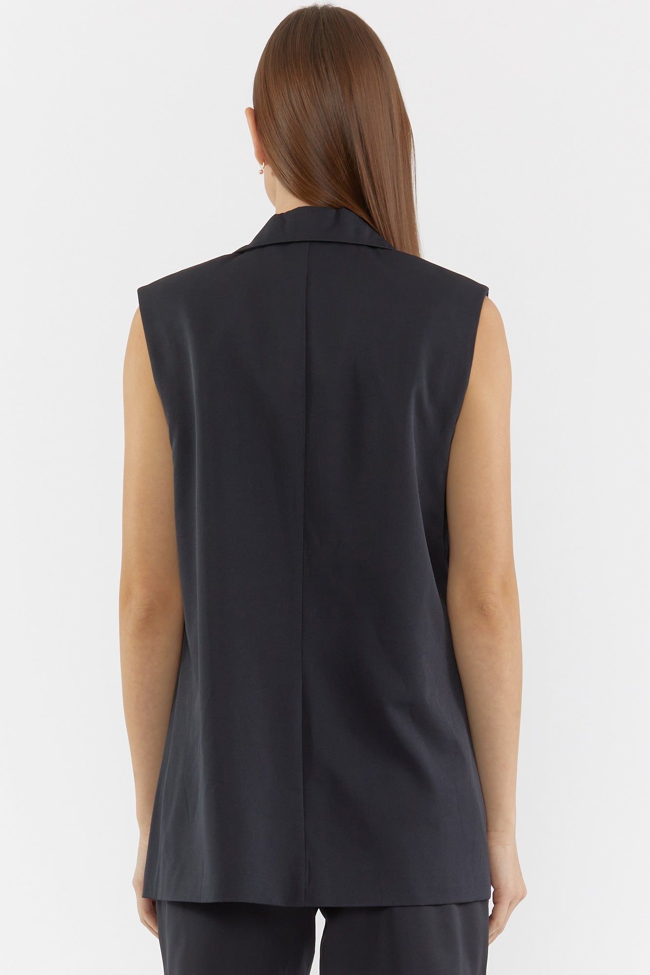 Collared Vest sold by Urban Planet product image thumbnail 2