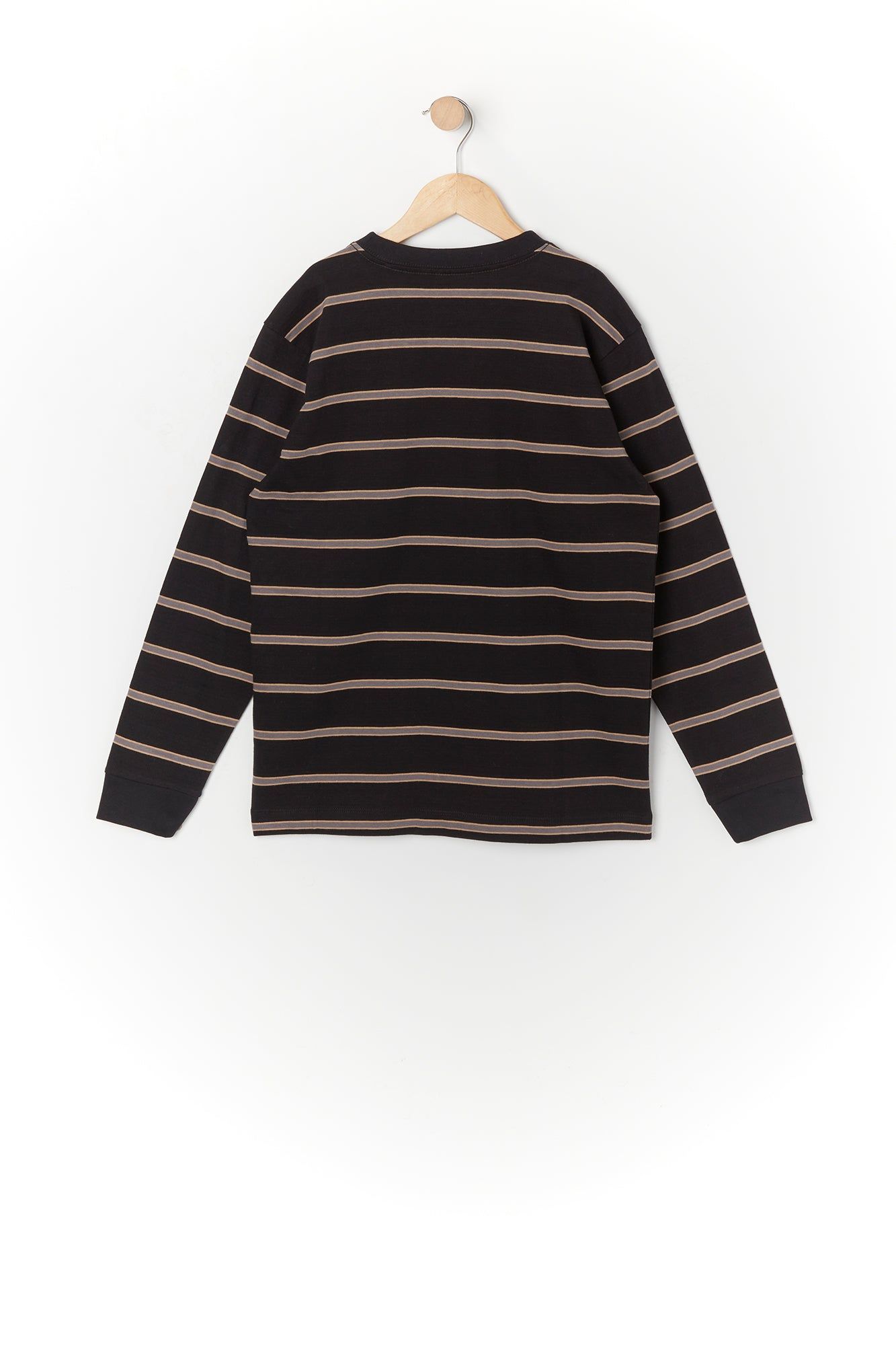 Unisex Striped Long Sleeve Top sold by Urban Planet product image thumbnail 2