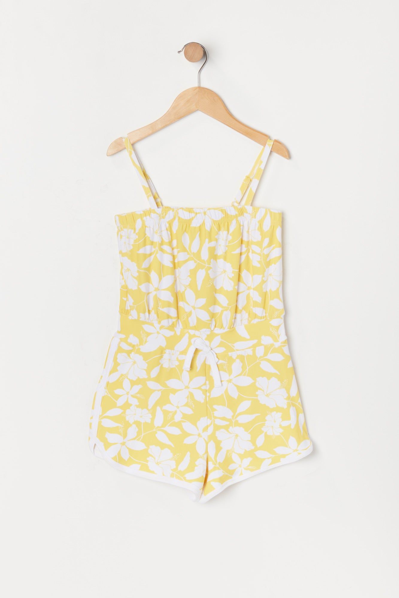 Girls Floral Print Dolphin Romper sold by Urban Planet product image thumbnail 5