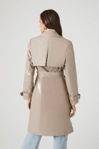 Trench en similicuir avec ceinture sold by Urban Planet