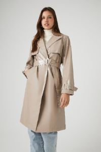 Trench en similicuir avec ceinture sold by Urban Planet