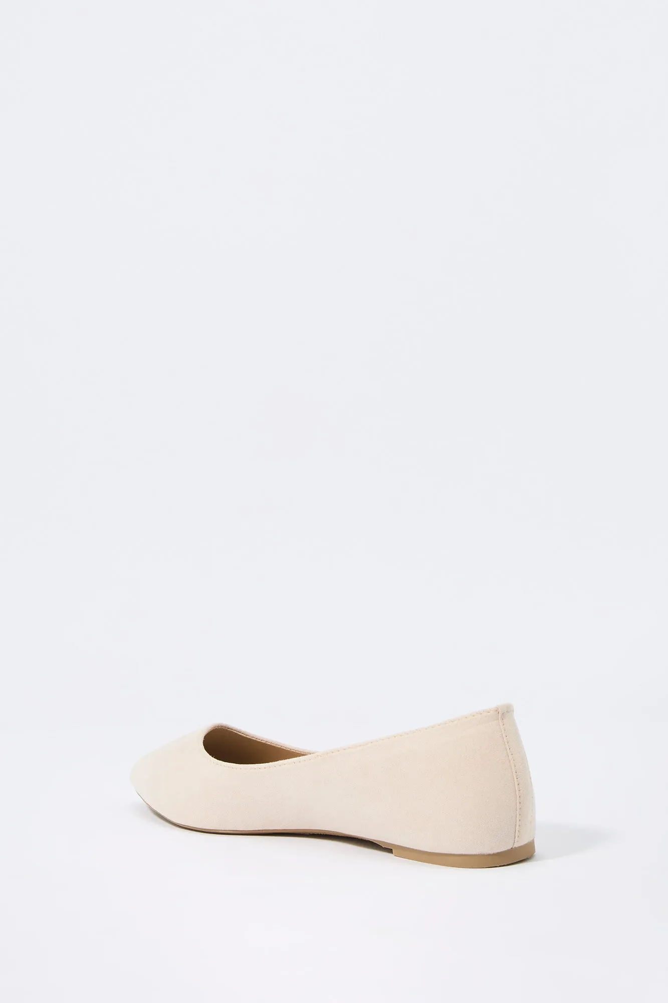 Faux Suede Pointed Toe Ballet Flat sold by Urban Planet product image thumbnail 3