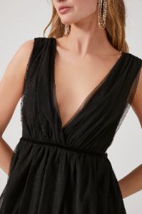 Plunging Mesh Midi Dress sold by Urban Planet