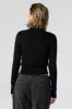 Ribbed Knit Zip-Up Sweater sold by Urban Planet