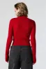 Ribbed Knit Zip-Up Sweater sold by Urban Planet