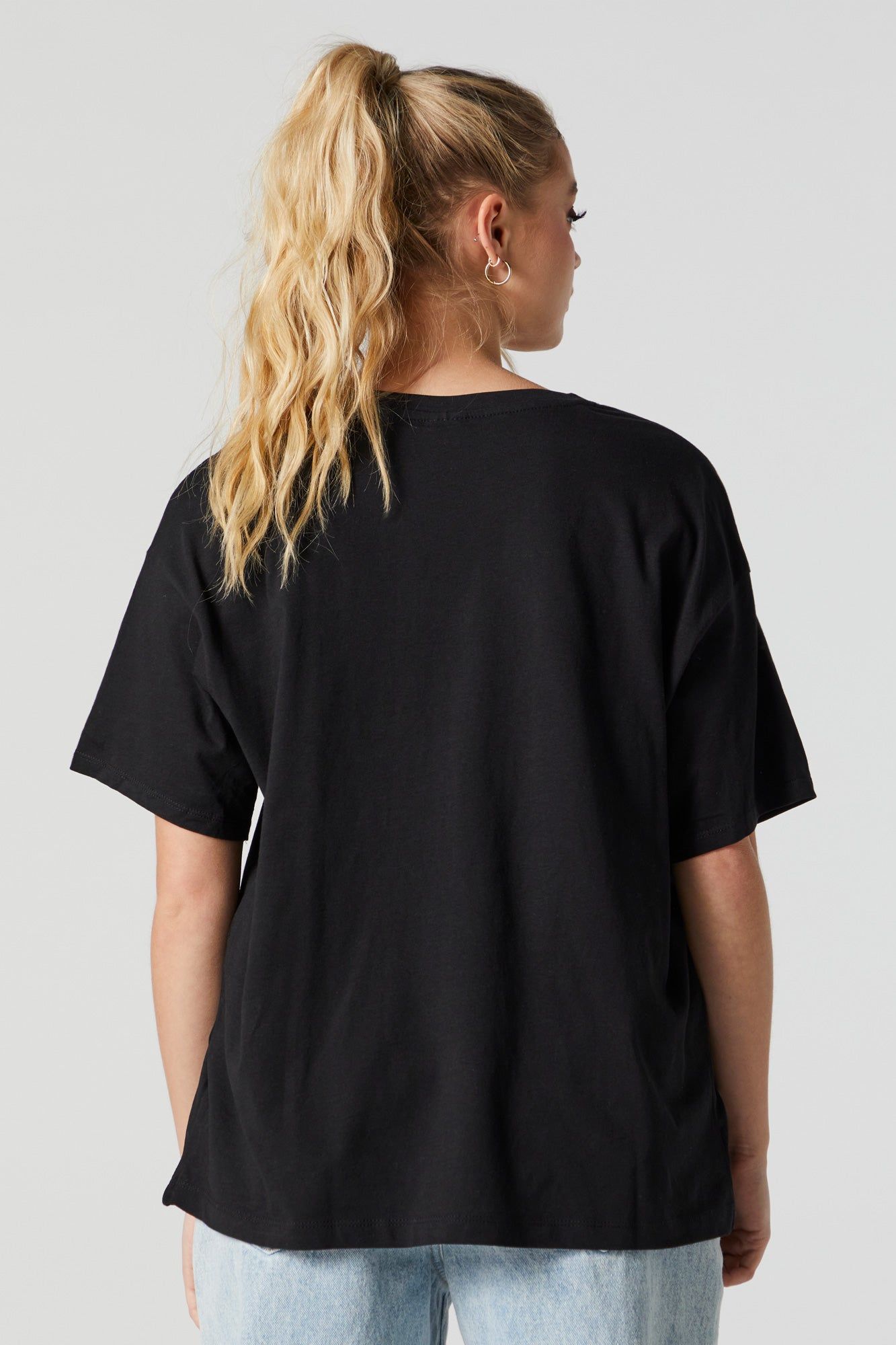 Hello Kitty Graphic Boyfriend T-Shirt sold by Urban Planet product image thumbnail 4