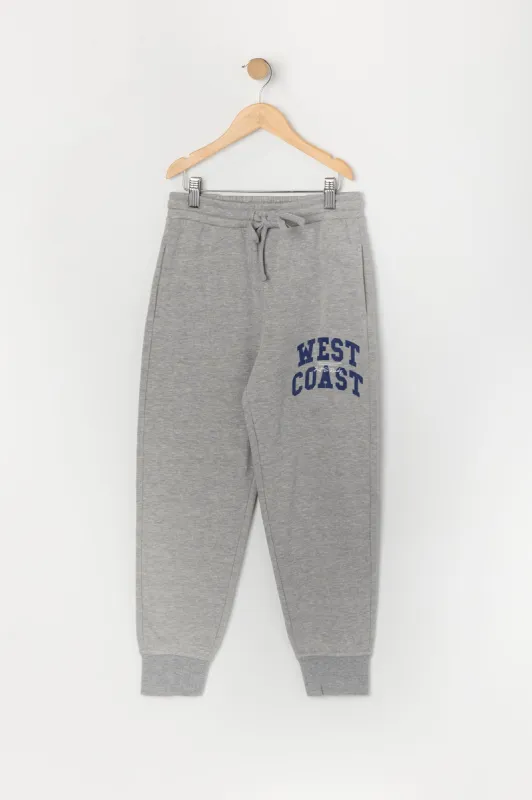 Jogger en molleton à imprimé Destination pour garçon sold by Urban Planet