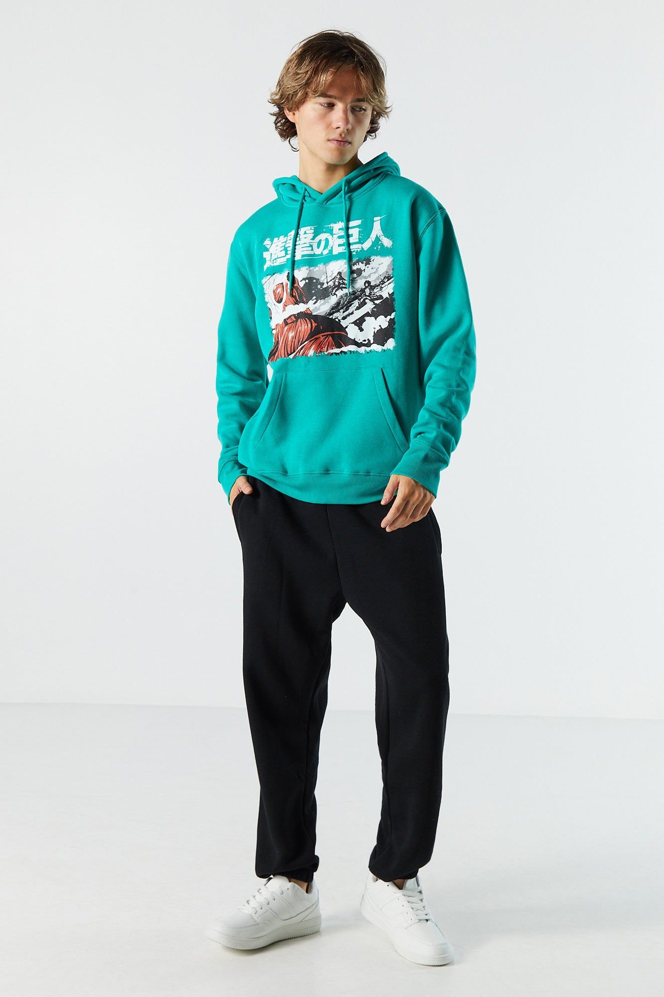 Attack On Titan Graphic Hoodie sold by Urban Planet product image thumbnail 3