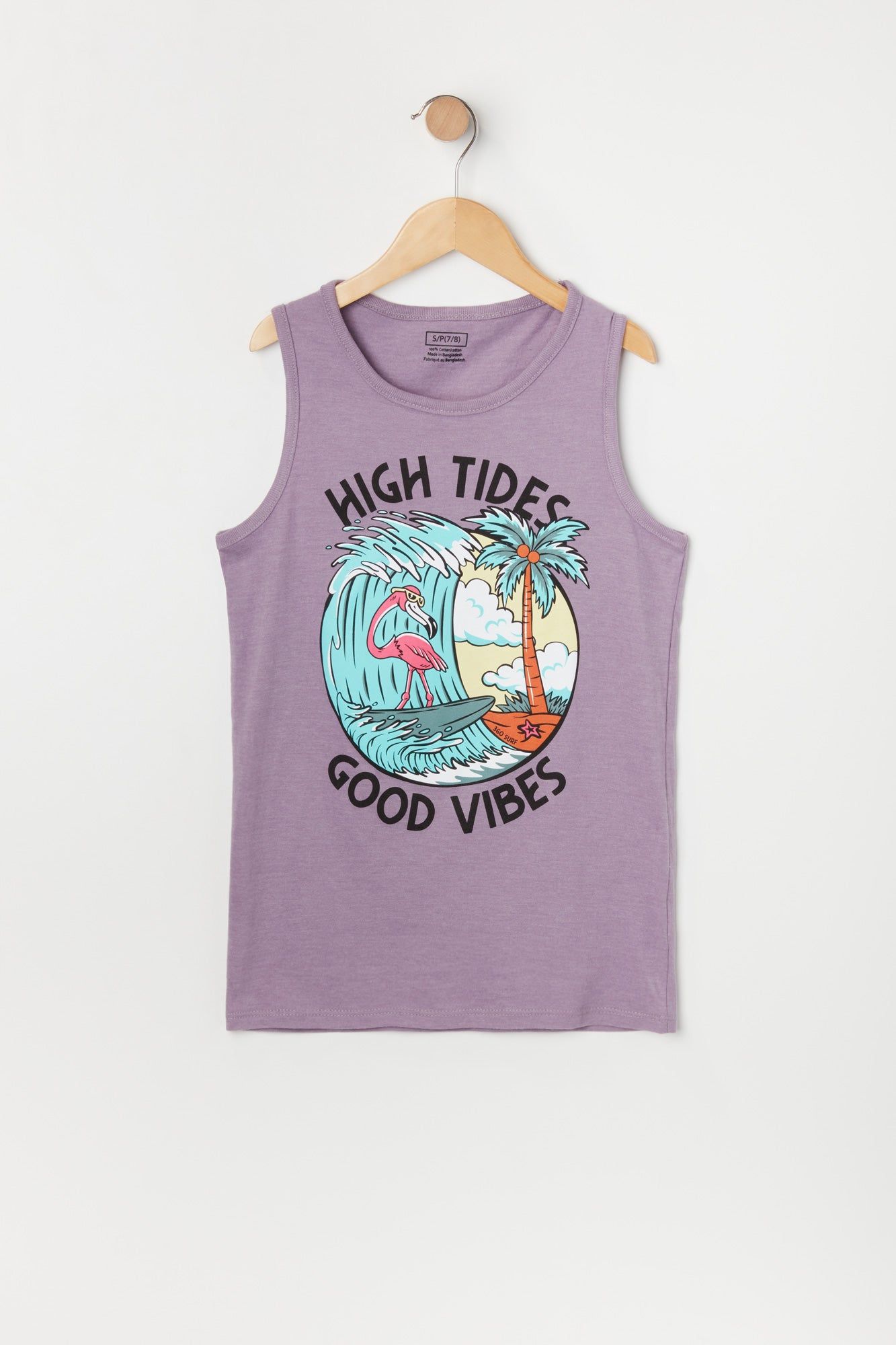 Boys High Tides Graphic Tank sold by Urban Planet