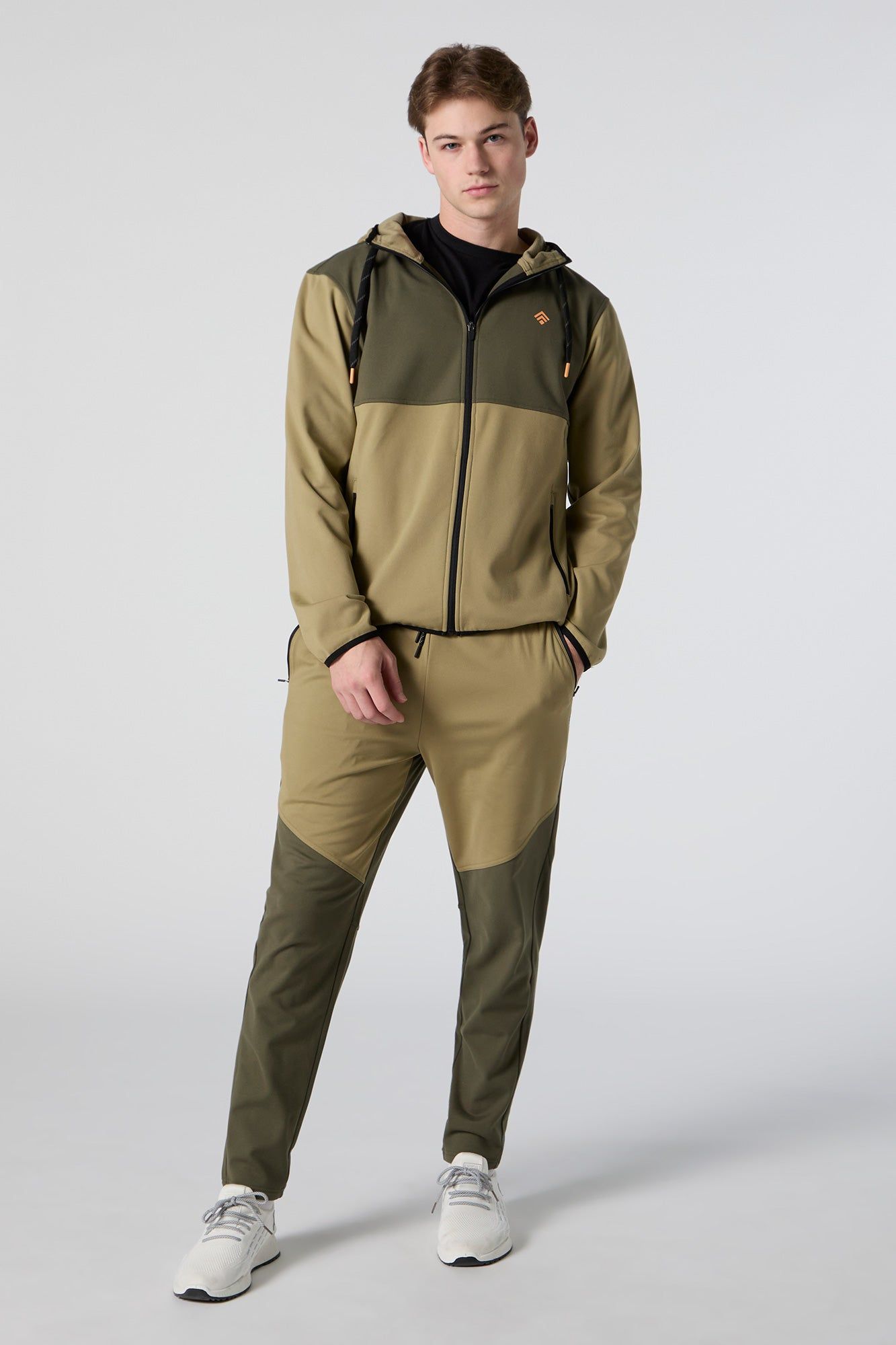 Active Colourblock Zip-Up Hoodie sold by Urban Planet product image thumbnail 3