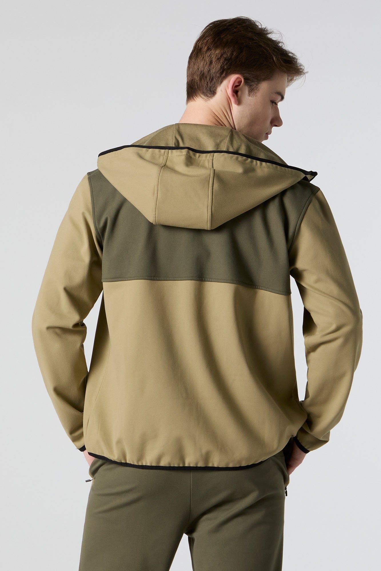 Active Colourblock Zip-Up Hoodie sold by Urban Planet product image thumbnail 2
