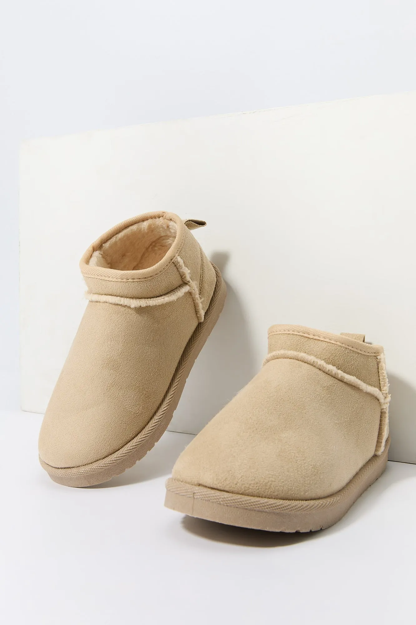 Girls Faux Suede Ankle Booties sold by Urban Planet