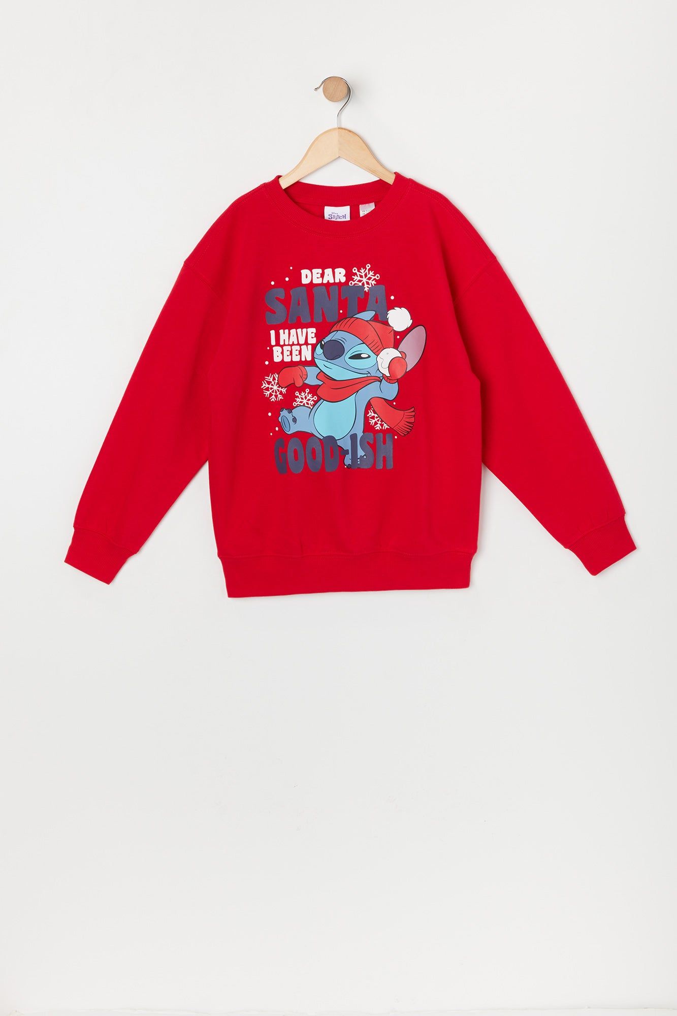 Chandail de Noël à imprimé Stitch pour fille sold by Urban Planet