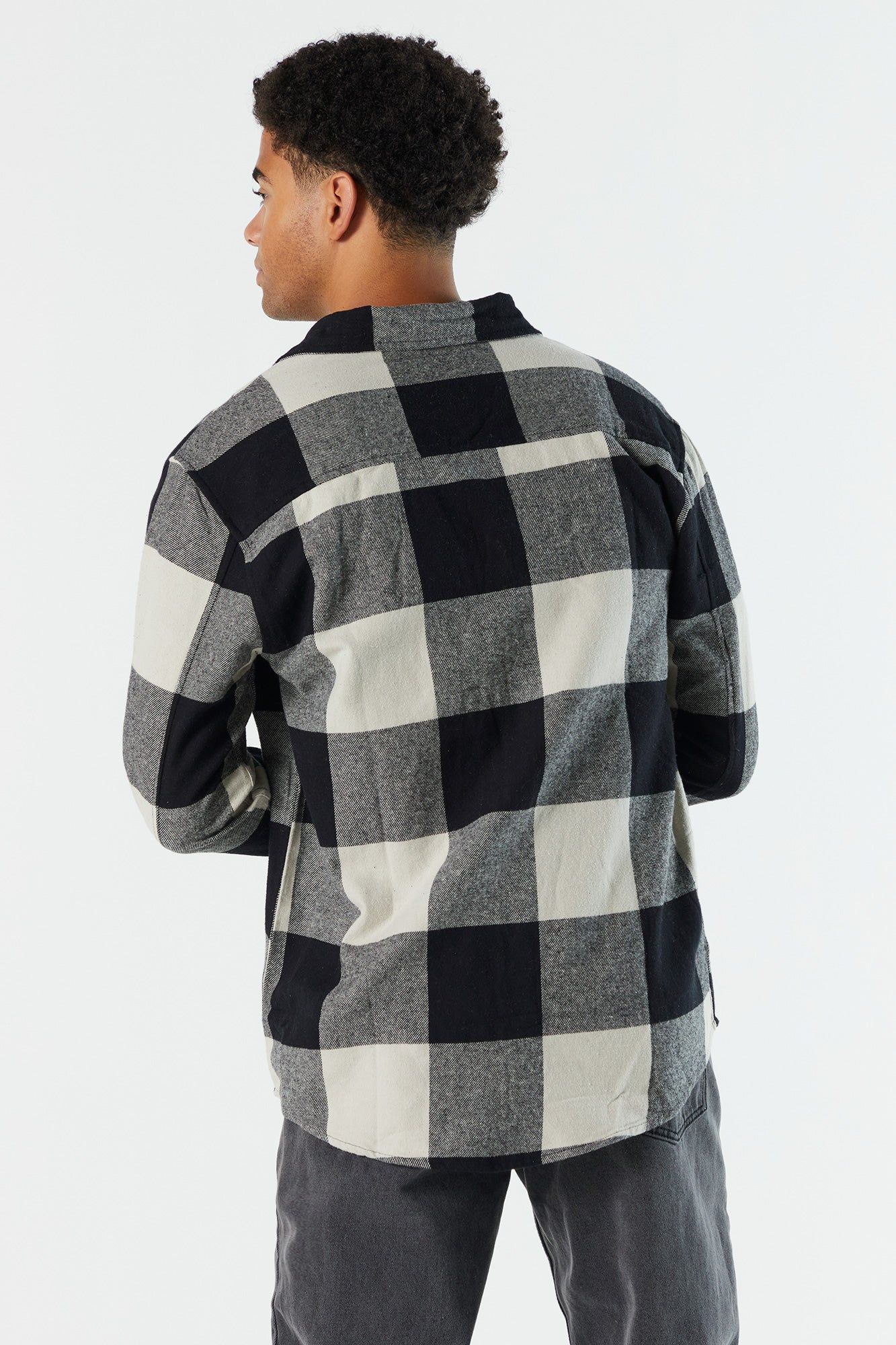 Surchemise à capuchon en flanelle à carreaux sold by Urban Planet product image thumbnail 10