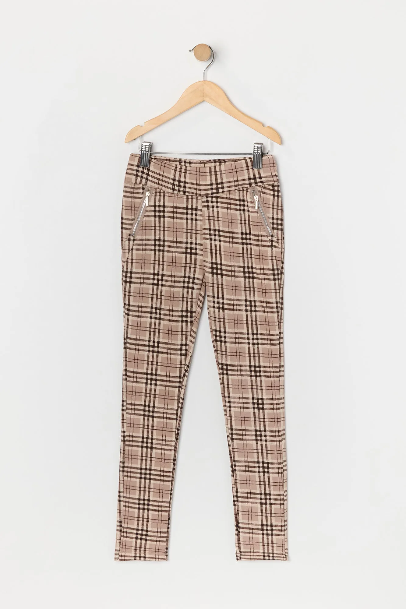 Girls Soft Zip Pocket Legging sold by Urban Planet product image thumbnail 3