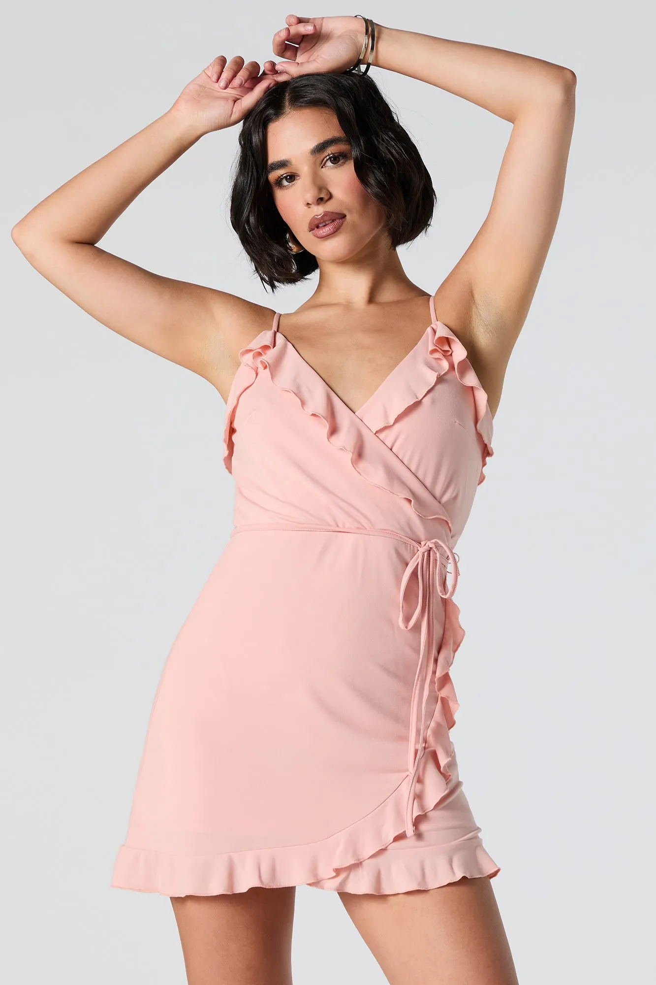 Minirobe fourreau volantée à surplis sold by Urban Planet product image thumbnail 4