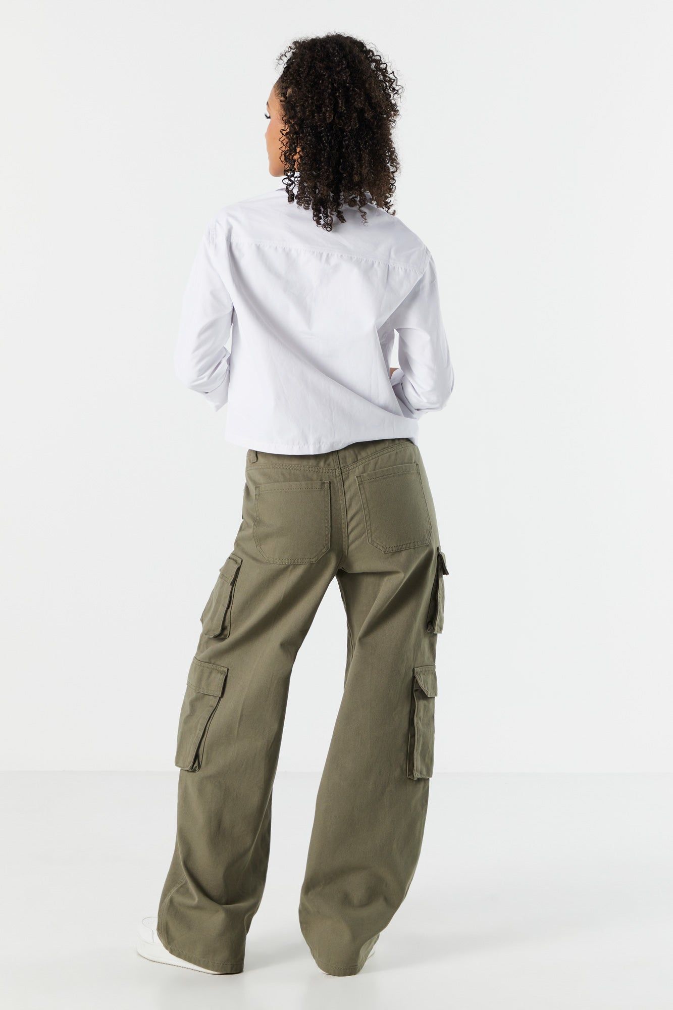 Jean cargo en denim taureau avec poches multiples sold by Urban Planet product image thumbnail 9