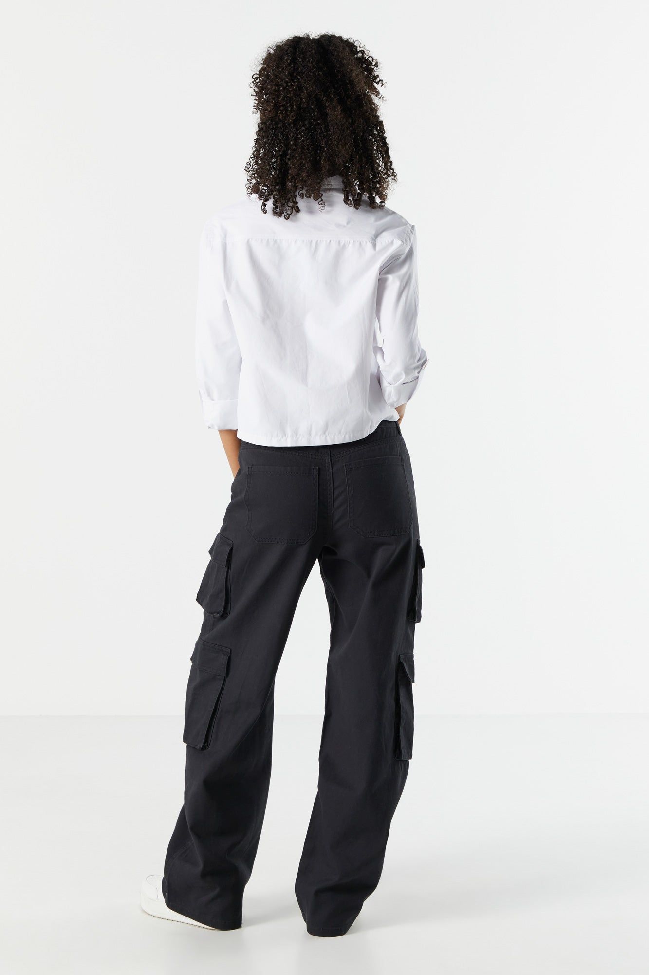 Jean cargo en denim taureau avec poches multiples sold by Urban Planet product image thumbnail 6