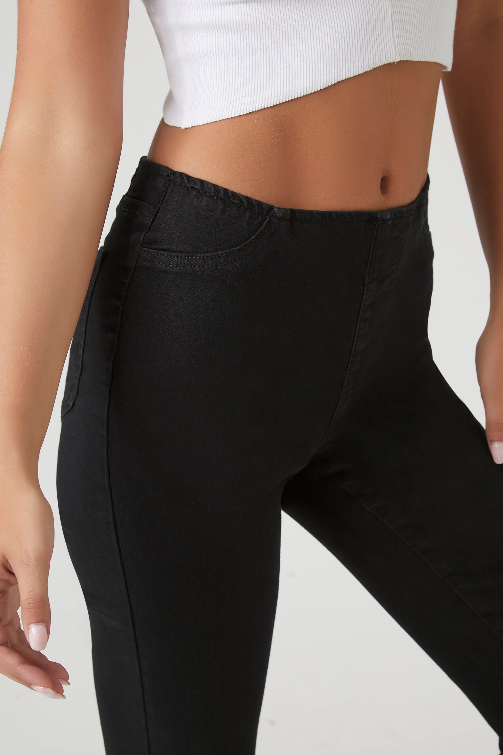 Jean mi-taille à jambe évasée sold by Urban Planet product image thumbnail 4