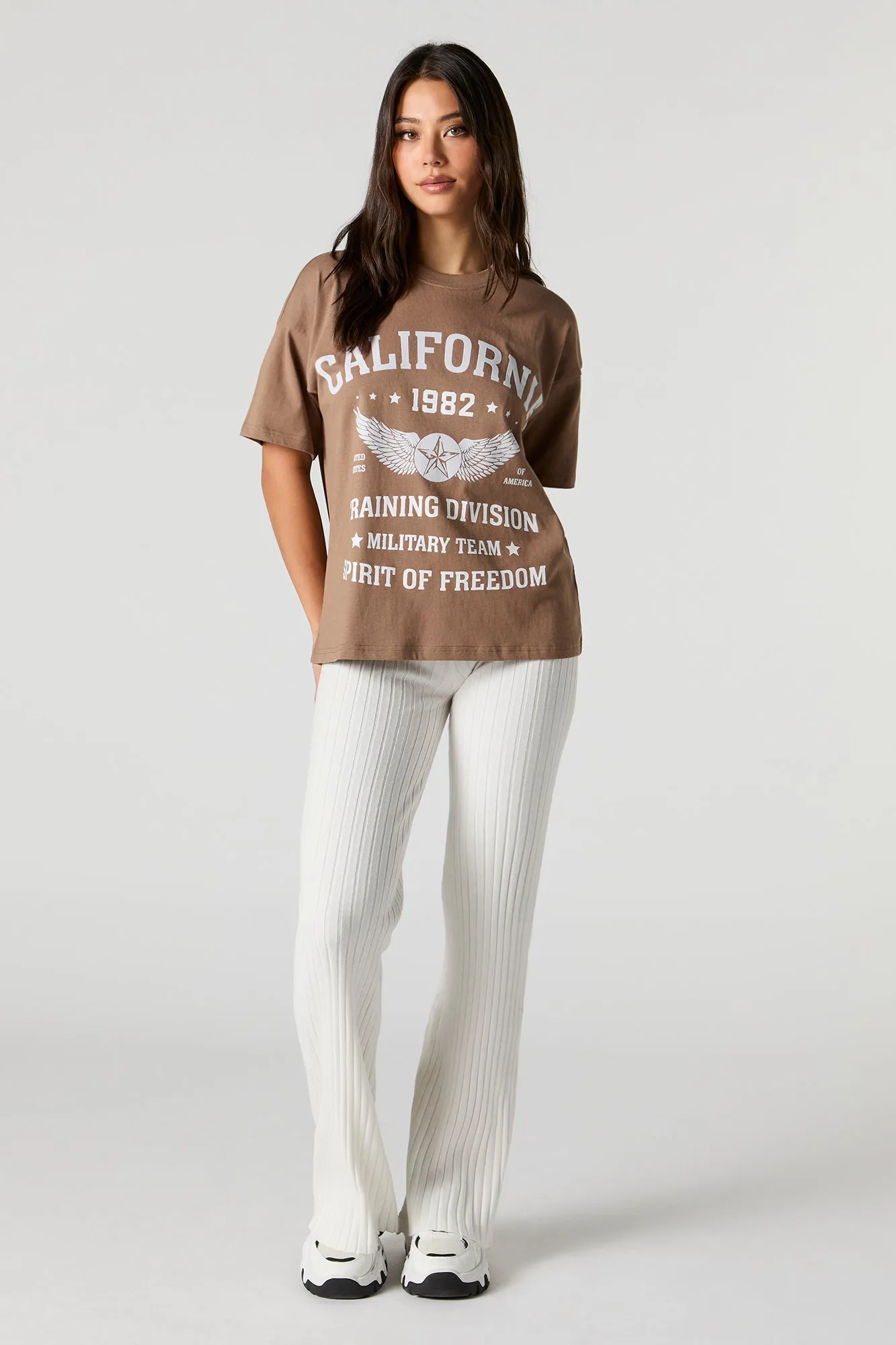 Cali Training Division Graphic T-Shirt sold by Urban Planet product image thumbnail 2