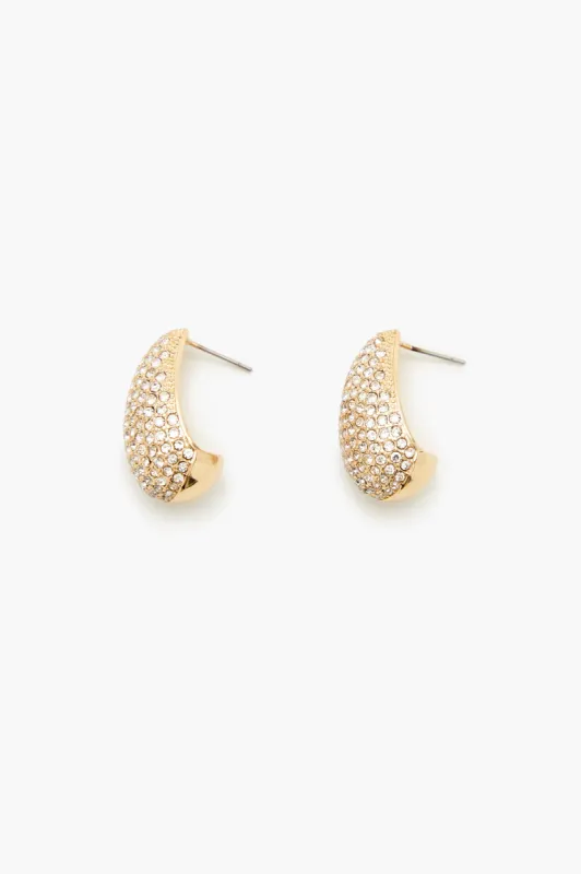 Rhinestone Teardrop Earring sold by Urban Planet
