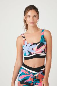 Soutien-gorge de sport Actove avec motif abstrait contrastant sold by Urban Planet