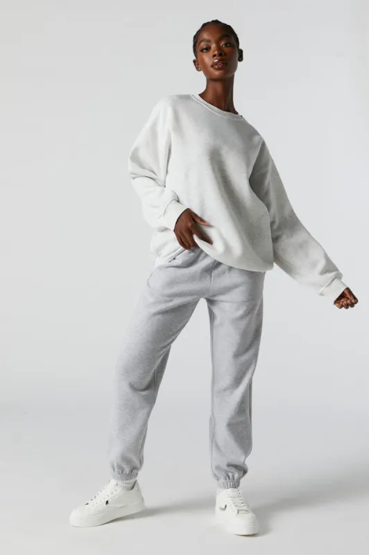 High Rise Fleece Jogger sold by Urban Planet